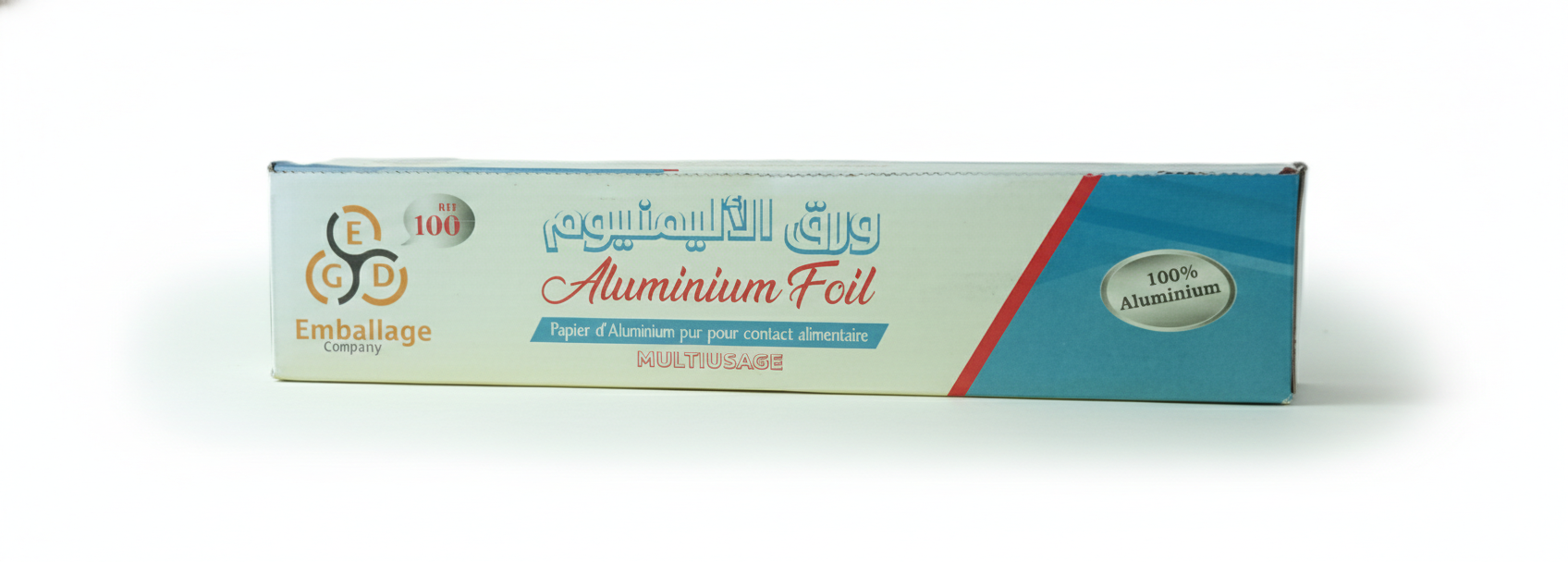 Papier Aluminium 400 G       NB: 1 carton = 12 piéces