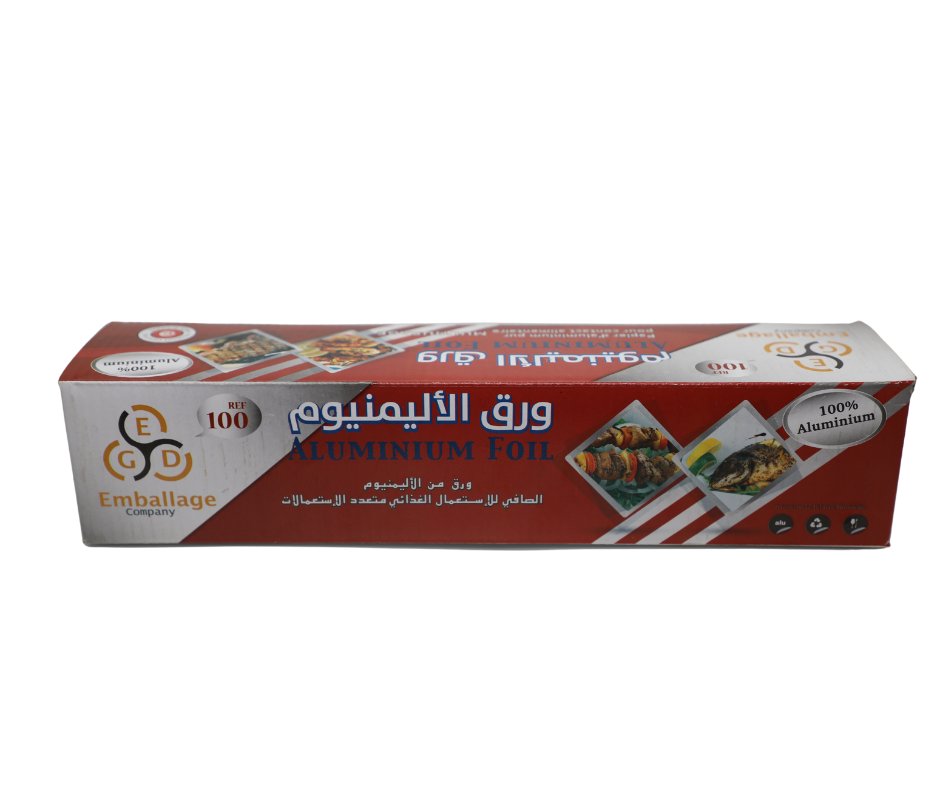 Papier Aluminium Ref 100 500g   NB :  1 Carton = 6 piéces
